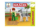 Igráček Ošetřovatel - figurka se zebrou a příslušenstvím - Figurky a hrací sety Igráček Ošetřovatel - figurka se zebrou a příslušenstvím