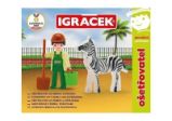 Igráček Ošetřovatel - figurka se zebrou a příslušenstvím Igráček Ošetřovatel - figurka se zebrou a příslušenstvím