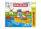 Igráček Námořník - figurka s lodičkou Igráček Námořník - figurka s lodičkou