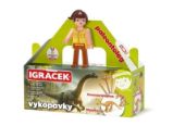 Igráček Paleontoložka - figurka s vykopávkami dinosaurů Parasaurolophuse a Diplodocuse Igráček Paleontoložka - figurka s vykopávkami dinosaurů Parasaurolophuse a Diplodocuse