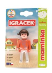 Igráček Rodina Maminka - figurka - Figurky a hrací sety Igráček Rodina Maminka - figurka