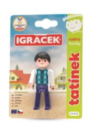 Igráček Rodina Tatínek - figurka - Figurky a hrací sety Igráček Rodina Tatínek - figurka