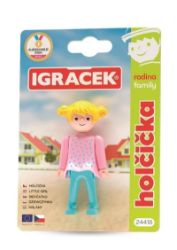Igráček Rodina Holčička - figurka - Figurky a hrací sety Igráček Rodina Holčička - figurka