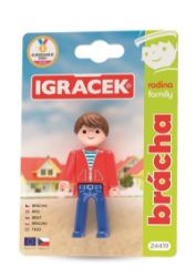Igráček Rodina Brácha - figurka - Figurky a hrací sety Igráček Rodina Brácha - figurka