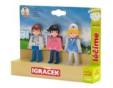 Igráček Trio Léčíme - Doktor, Sestřička a Pacientka - Hračky Igráček Trio Léčíme - Doktor, Sestřička a Pacientka