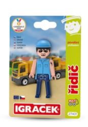 Igráček MultiGO Řidič - figurka - Figurky a hrací sety Igráček MultiGO Řidič - figurka