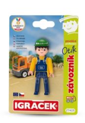 Igráček MultiGO Závozník Otík - figurka - Figurky a hrací sety Igráček MultiGO Závozník Otík - figurka