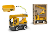 ECO MultiGO Build 2+1 - Igráček stavbař, auto, jeřáb, valník - Igráček figurky ECO MultiGO Build 2+1 - Igráček stavbař, auto, jeřáb, valník