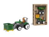ECO MultiGO Farm 2+1 - Igráček farmář, traktor s přívěsem