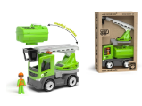 ECO MultiGO City 2+1 - Igráček, auto, žebřík, cisterna - Igráček figurky ECO MultiGO City 2+1 - Igráček, auto, žebřík, cisterna