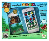Moudrá sova - Naučný mobilní telefon na baterie - Hračky Naučný mobilní telefon Moudrá sova