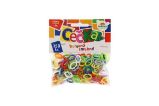Céčka barevná 150 ks plast v sáčku - Hračky Céčka barevná 150 ks plast v sáčku