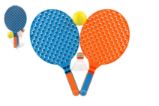 Sada na soft tenis 2 pálky + míček + košíček - Venkovní hry Sada na soft tenis 2 pálky + míček + košíček