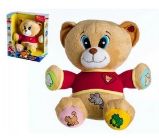 Medvěd Tedík plyš 30 cm / na baterie, česky mluvící Medvěd Tedík plyš 30 cm / na baterie, česky mluvící