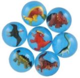 Míček/hopík s dinosaurem - mix druhů - Hračky Míček/hopík s dinosaurem