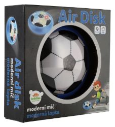 Air Disk fotbalový míč vznášející se 14 cm se světlem Air Disk fotbalový míč vznášející se 14 cm se světlem