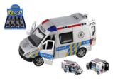Auto policie, setrvačník, světlo, zvuk
