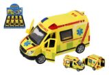 Auto ambulance, setrvačník, světlo, zvuk Auto ambulance, setrvačník, světlo, zvuk