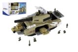 Tank s doplňky, volný chod - Hračky Tank s doplňky, volný chod