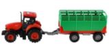 Traktor Zetor s vlekem na setrvačník Traktor Zetor s vlekem na setrvačník