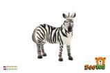 Zebra horská - Figurky a hrací sety Zebra horská zooted plast 11cm v sáčku