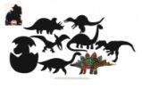 Škrabací obrázek Dinosaurus/9 ks - Stírací obrázky pro děti Škrabací obrázek Dinosaurus/9 ks