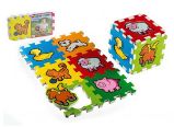 Moje první zvířátka - Pěnové puzzle 6 ks Moje první zvířátka - Pěnové puzzle 6 ks