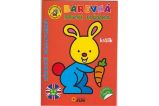Králík - Barevná první slůvka s anglickými slovíčky - Omalovánky pro děti Králík - Barevná první slůvka s anglickými slovíčky