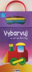 Vláček - Vybarvuj a uč se barvy Vláček - Vybarvuj a uč se barvy