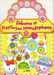Žlutá kabelka - Zábava se třpytivými samolepkami - Holografické samolepky Žlutá kabelka - Zábava se třpytivými samolepkami