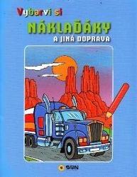 Vybarvi si - Náklaďáky a jiná doprava (modré) Vybarvi si - Náklaďáky a jiná doprava (modré)