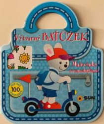 Výtvarný batůžek - Malovánky se samolepkami Výtvarný batůžek - Malovánky se samolepkami