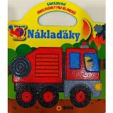 Náklaďáky - Samolepkové omalovánky - Omalovánky auta Náklaďáky - Samolepkové omalovánky