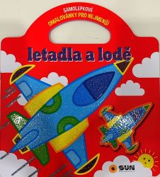 Letadla a lodě - Samolepkové omalovánky Letadla a lodě - Samolepkové omalovánky