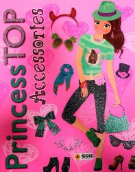 Princess TOP Accessories - Kreativní knihy pro děti Princess TOP Accessories