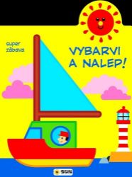 Loďka 2-3 roky: Vybarvi a nalep - Hry a aktivity pro děti Loďka 2-3 roky: Vybarvi a nalep