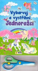 Vybarvuj a Vystřihni Jednorožci (modrá) - Populárně naučná literatura pro děti Vybarvuj a Vystřihni Jednorožci (modrá)