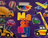 Vybarvi Mašiny se samolepkami - Samolepky pro děti Vybarvi Mašiny se samolepkami
