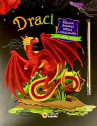 Draci - Úžasná škrábací knížka a omalovánky - Omalovánky zvířata Draci - Úžasná škrábací knižka a omalovánky