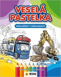 Náklaďáky/Nákladiaky - Veselá pastelka Náklaďáky/Nákladiaky - Veselá pastelka