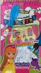 Vodní malování Princezny - WOW - Vodní omalovánky Vodní malování Princezny - WOW