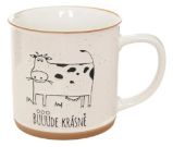 Hrnek keramický Statek - kráva 530 ml - Keramické a termo hrnky Hrnek keramický Statek - kráva 530 ml