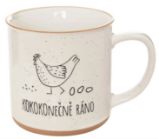 Hrnek keramický Statek - slepice 530 ml