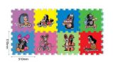 Puzzle pěnové Krtek 30x30 / 8 dílků