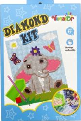 Diamantové malování - Baby Slon - Kreativní sady a materiály Diamantové malování - Baby Slon