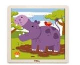 BABU Puzzle - Hroch - Puzzle pro nejmenší BABU Puzzle - Hroch