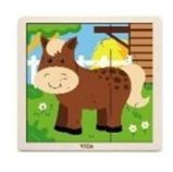BABU Puzzle - Koník - Puzzle pro nejmenší BABU Puzzle - Koník