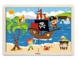 BABU Puzzle - Piráti - Puzzle pro nejmenší BABU Puzzle - Piráti