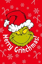 Mikroflanelová deka - Grinch "Merry Grinchmas" - Home deco Mikroflanelová deka - Grinch "Merry Grinchmas"