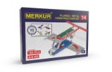 Merkur 014 Letadlo, 130 dílů, 10 modelů - Stavebnice Merkur Merkur 014 Letadlo, 119 dílů, 10 modelů